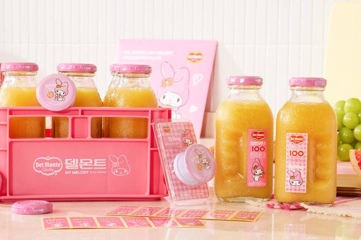 롯데칠성 델몬트, 산리오캐릭터즈 한정판 굿즈 출시