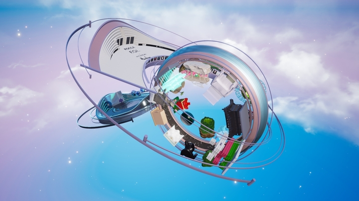 KMFF 2022 속 3개 시티 전경. (사진=한국콘텐츠진흥원) photo@newsis.com *재판매 및 DB 금지