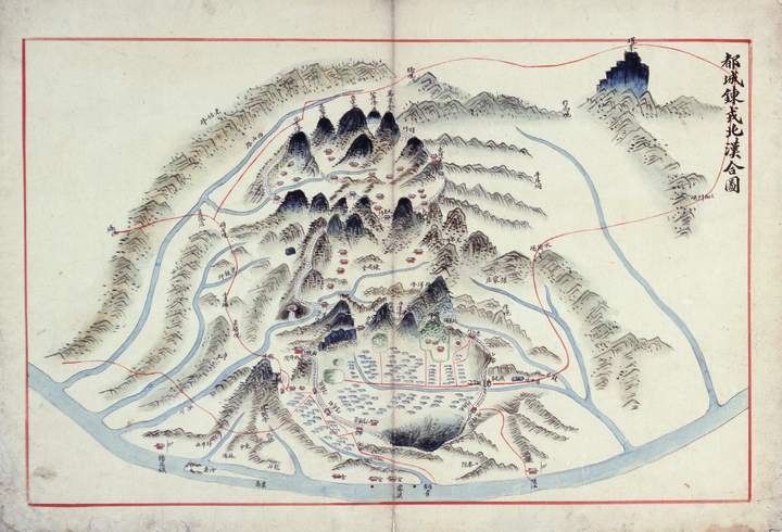 [서울=뉴시스]도성연융북한합도.