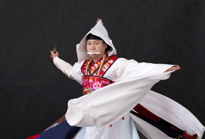 [서울=뉴시스] 정순덕 만신 (사진=한국문화재재단 제공) 2022.12.14. photo@newsis.com *재판매 및 DB 금지