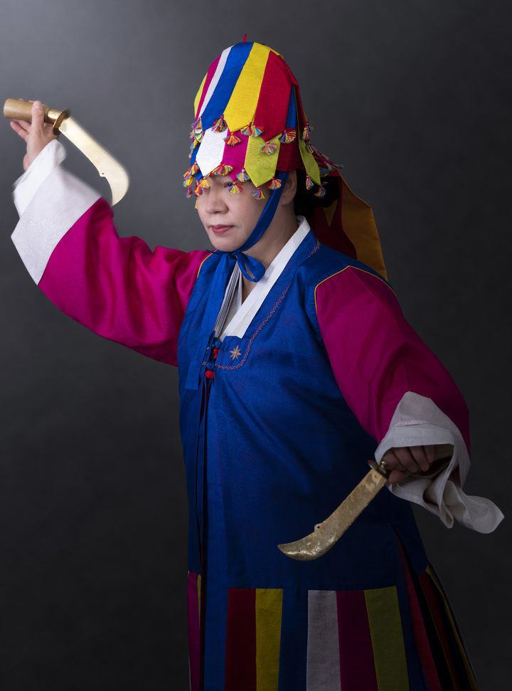 [서울=뉴시스] 정순덕 만신 (사진=한국문화재재단 제공) 2022.12.14. photo@newsis.com *재판매 및 DB 금지