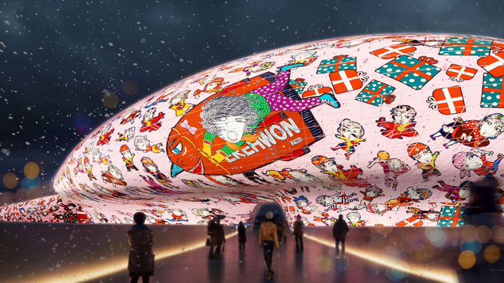 임태규 YIM TAE KYU 직품명: ‘fly away home’ in Christmas 제작연도: 2022 매체: VIDEO 영상길이: 2분 30초 *재판매 및 DB 금지