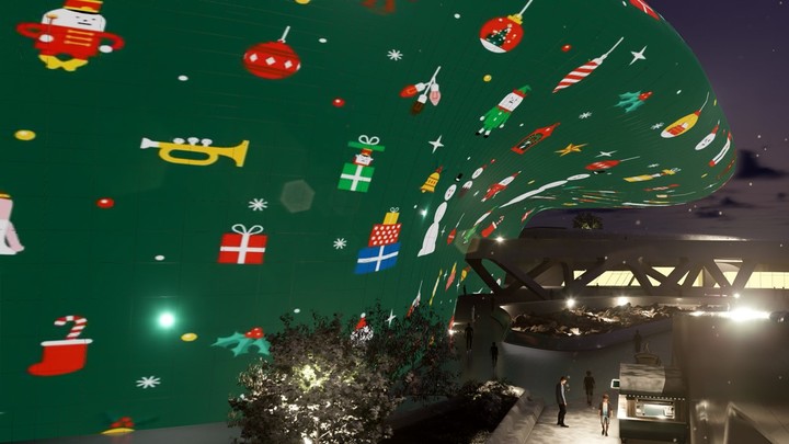 STICKY MONSTER LAB 작품명 : SML CHRISTMAS 제작연도 : 2022 매체 : 프로젝션 맵핑 & 사운드 영상길이 : 2분 30초 *재판매 및 DB 금지