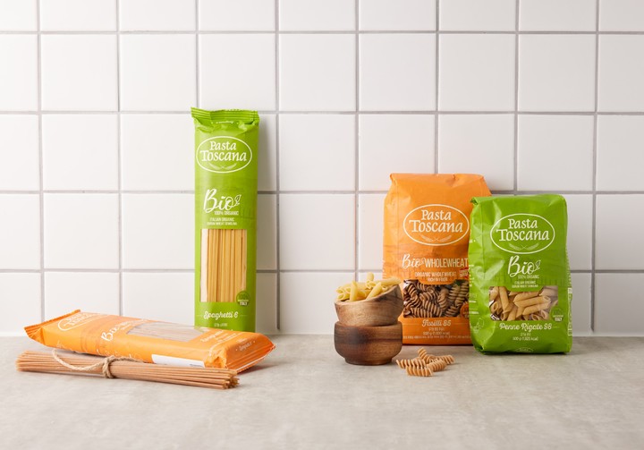 오뚜기, '파스타 토스카나' 유기농 파스타면 4종 출시