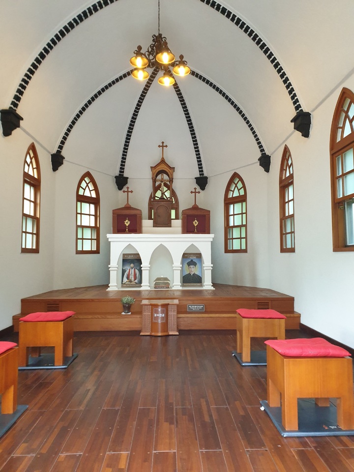 [서울=뉴시스] 안성 성 김대건 안드레아 신부 기념성당 (사진=문화재청 제공) 2022.12.20. photo@newsis.com *재판매 및 DB 금지