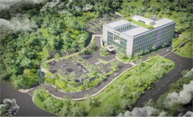 [홍성=뉴시스] 충남권역 재활병원 조감도. *재판매 및 DB 금지