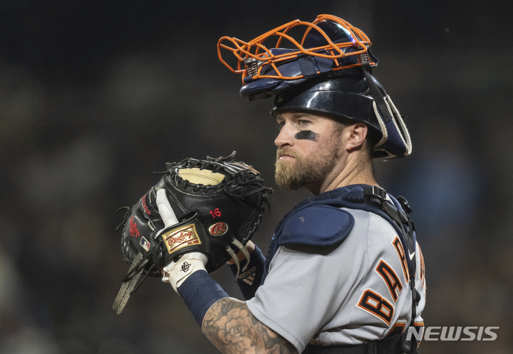 [시애틀=AP/뉴시스] 터커 반하트. 2022.10.04