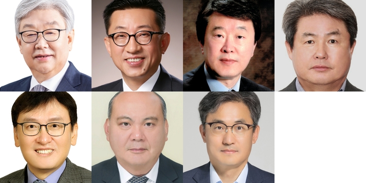 [서울=뉴시스]DB그룹이 사업구조 개편과 주요 경영진 인사를 단행했다. (사진 왼쪽 위부터) 김정남 DB보험그룹 부회장, 고원종 DB금융그룹 부회장, 이재형 DB제조서비스그룹, 정종표 DB손해보험 대표이사 사장, (사진 왼쪽 아래부터) 곽봉석 DB금융투자 대표이사 사장, 조기석 DB하이텍 파운드리사업부 대표이사 사장, 황규철 DB하이텍 브랜드사업부 대표이사 사장. (사진 = DB) 2022.12.26. photo@newsis.com&nbsp;&nbsp; *재판매 및 DB 금지