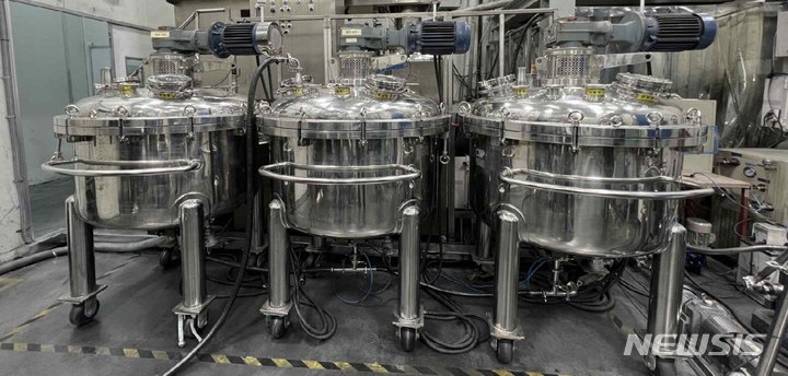 [서울=뉴시스] 자이글이 인수한 CM파트너 전지사업부문 생산시설. (사진=자이글 제공) 2022.12.28. photo@newsis.com