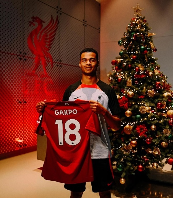 리버풀이 코디 학포를 영입했다. (사진=리버풀 홈페이지 캡처) *재판매 및 DB 금지