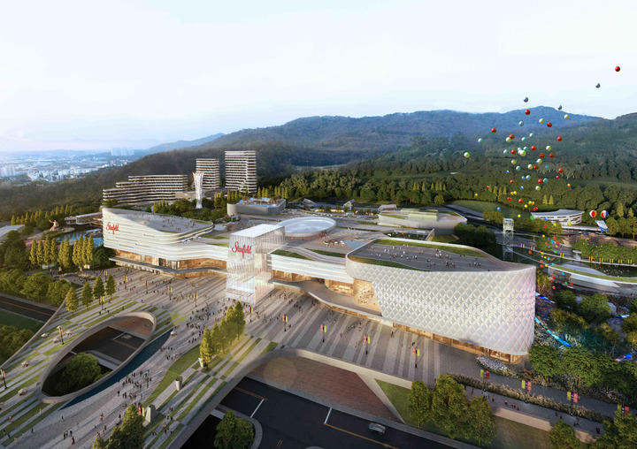 미래형 복합 라이프스타일 센터 '그랜드 스타필드 광주' 투시도(사진 = 신세계프라퍼티 제공) *재판매 및 DB 금지