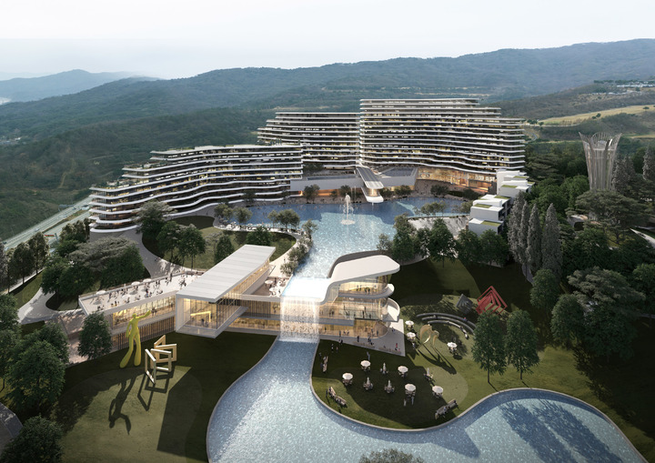 그랜드 스타필드 광주 특화시설 '피스풀 파라다이스' 투시도(사진 = 신세계프라퍼티 제공) *재판매 및 DB 금지