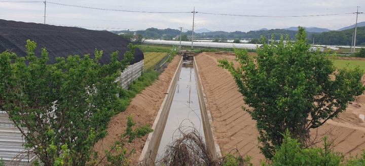 [음성=뉴시스] 봉현지구 배수개선사업. (사진=음성군 제공) photo@newsis.com *재판매 및 DB 금지