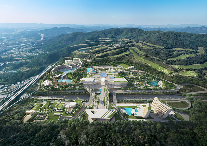 [광주=뉴시스] '그랜드 스타필드 광주' 전체 조감도. (사진=신세계프라퍼티 제공). photo@newsis.com *재판매 및 DB 금지