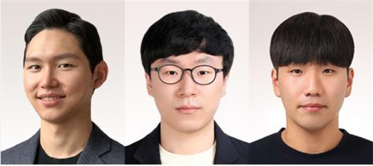 (왼쪽부터) 화공생명공학과 백서인 교수, 목동현 석·박통합과정생, 김종승 석사과정생. 사진 서강대 *재판매 및 DB 금지