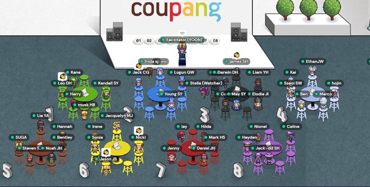 쿠팡 메타버스 온보딩 교육(사진=쿠팡 제공) *재판매 및 DB 금지