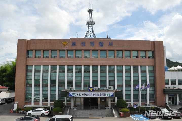 [보성=뉴시스] 전남 보성경찰서. (사진 = 뉴시스 DB)
