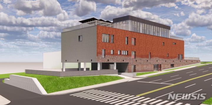 [서울=뉴시스]서울 강동구는 오는 3월 고덕동에 자원순화 문화 거점 역할을 할 '리앤업사이클플라자'가 준공된다고 2일 밝혔다. (사진=강동구 제공). 2023.01.02. photo@newsis.com