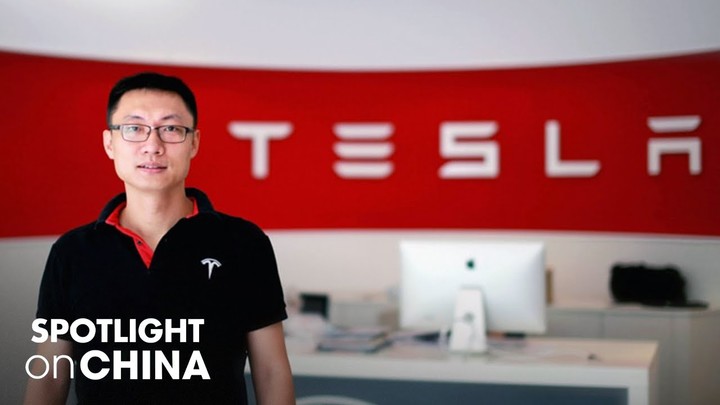 [서울=뉴시스] 톰 주 테슬라 아시아 총괄 부사장. (사진=유튜브 캡처) *재배포 및 DB금지