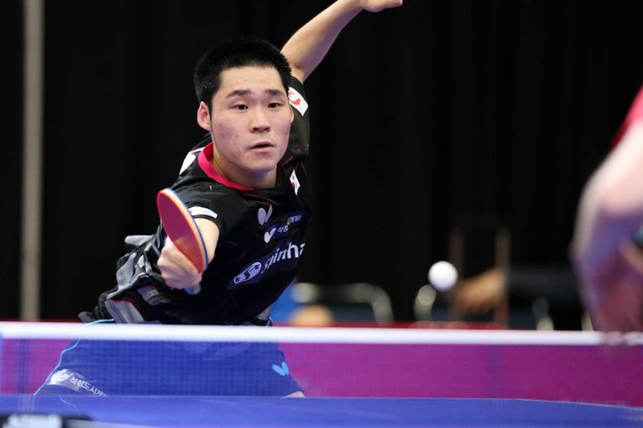 [서울=뉴시스]장우진. 2023.01.11. (사진=대한탁구협회 제공)&nbsp; *재판매 및 DB 금지