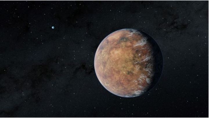 [서울=뉴시스]미 항공우주국(NASA)의 외계행성 탐사 망원경 '테스'(TESS)가 지구로부터 약 100광년 떨어진 작은 별 주위를 공전하는 지구 크기의 외계행성 TOI 700e를 발견했는데, 이 행성은 생명체가 살 수 있거나 한때 살 수 있었을 것으로 보인다. <사진 출처 : NASA> 2023.1.11