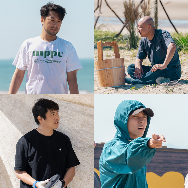 [서울=뉴시스] 2023.01.16.(사진 = (왼쪽부터 시계방향) 이말년, 주호민, 주우재, 기안84. 티빙 제공) photo@newsis.com *재판매 및 DB 금지