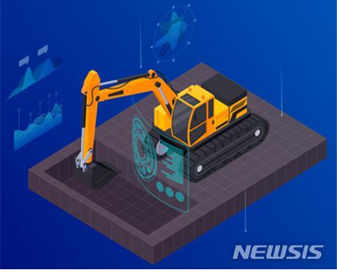 [서울=뉴시스] 머신가이던스(MG)/머신컨트롤(MC) 적용으로 작업인력 감소, 안전기능에 따른 위험성 최소화 등 효과가 기대된다. (이미지=국토교통부 제공_