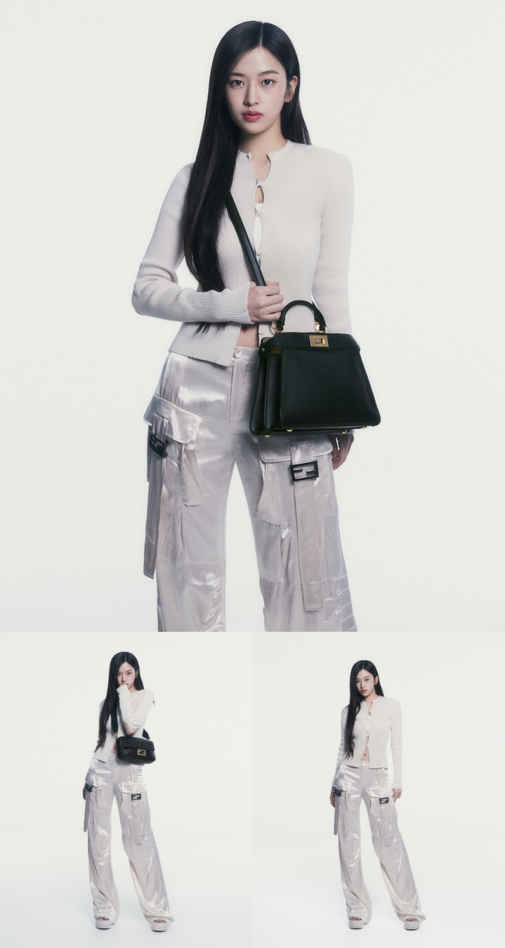 [서울=뉴시스] 안유진.2023.01.17.(사진 =펜디 제공) photo@newsis.com *재판매 및 DB 금지