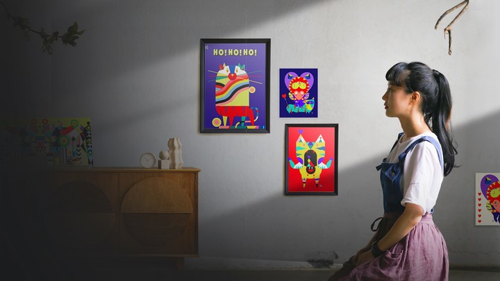 에그버스는 서은선 작가와 'HO!HO!HO! 유쾌한 호랑이' 대체불가토큰(NFT)을 발행해 완판을 기록했다고 18일 밝혔다.(사진=에그버스 제공) *재판매 및 DB 금지