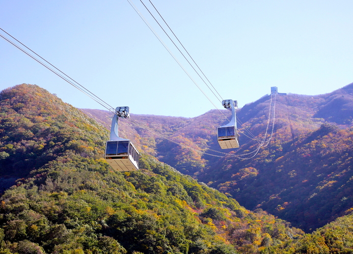 영남알프스 밀양 얼음골케이블카. *재판매 및 DB 금지
