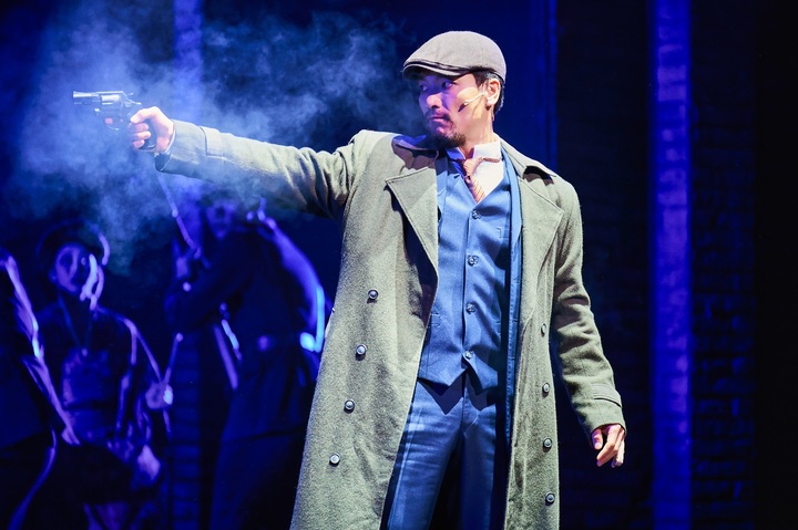 [서울=뉴시스]뮤지컬 '영웅' 공연 사진. 안중근 역의 양준모. (사진=에이콤 제공) 2023.01.19. photo@newsis.com *재판매 및 DB 금지