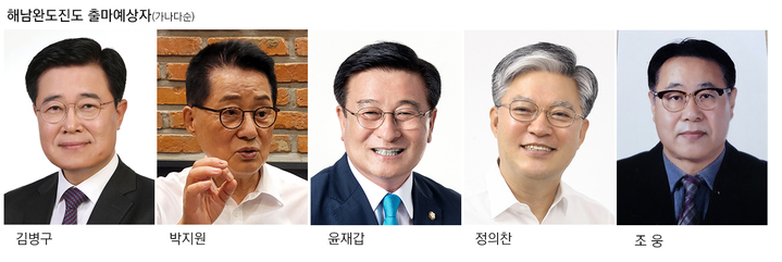 2024 총선 출마예정자- 전남 해남완도진도. *재판매 및 DB 금지