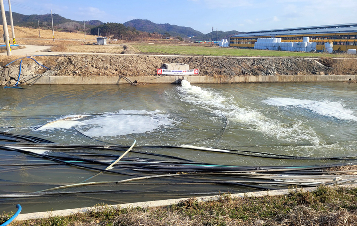[목포=뉴시스] 농업용수 공급. *재판매 및 DB 금지