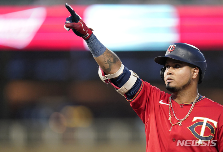 [미니애폴리스=AP/뉴시스] 루이스 아라에스. 2022.09.13