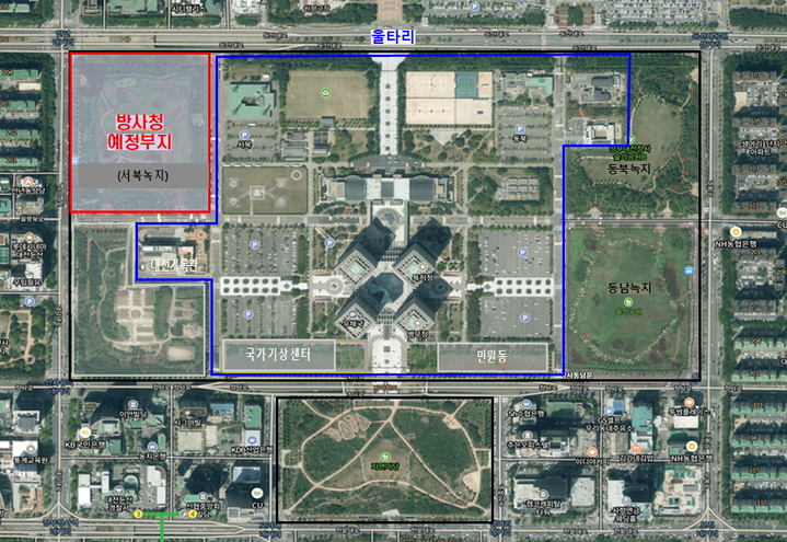 [대전=뉴시스] 방위사업청 대전 이전 예정부지.&nbsp; *재판매 및 DB 금지