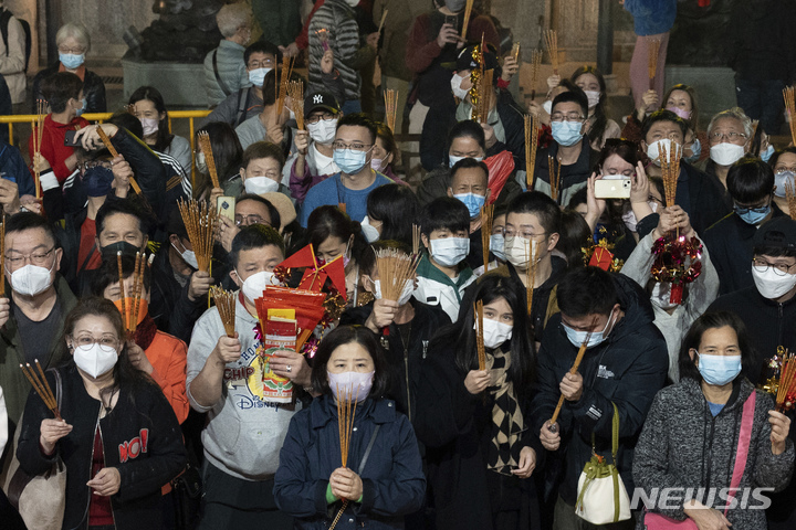 홍콩 코로나 신규감염 3480명...누적 287만2823명