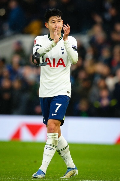 [서울=뉴시스]손흥민. 2023.01.23. (사진=토트넘 공식 SNS 갈무리) *재판매 및 DB 금지