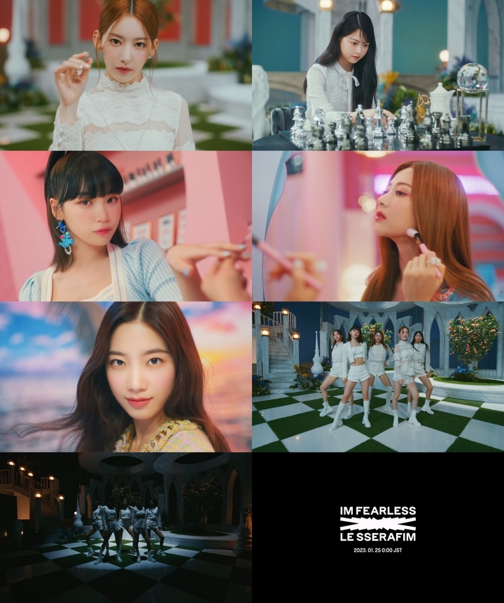  [서울=뉴시스] 르세라핌 2023.01.24 (사진=쏘스뮤직) photo@newsis.com 	&nbsp; *재판매 및 DB 금지