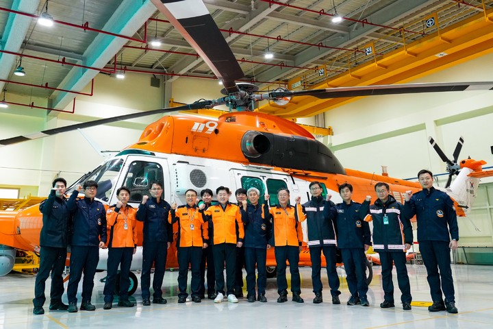 [제주=뉴시스] 오영재 기자 = 제주소방안전본부 119소방항공대. (사진=소방당국 제공) 2023.01.24. photo@newsis.com *재판매 및 DB 금지