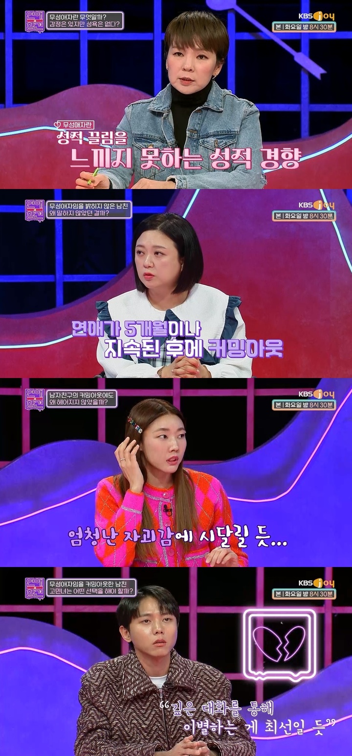 [서울=뉴시스] KBS Joy 예능 프로그램 '연애의 참견' 160회 리뷰 2023.01.25.(사진= KBS Joy '연애의 참견' 제공) photo@newsis.com *재판매 및 DB 금지