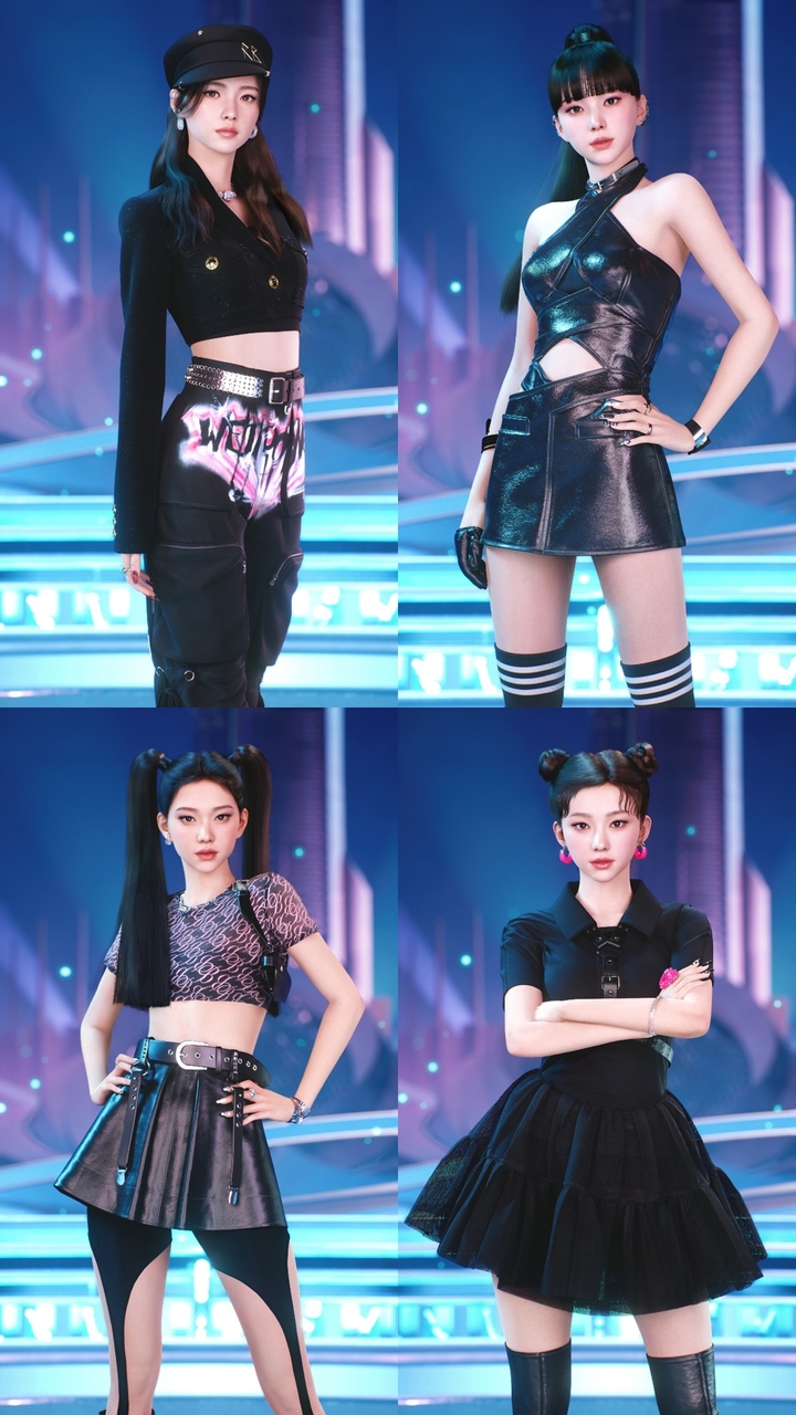 [서울=뉴시스] 버추얼 아이돌 그룹 '메이브' 2023.01.25.(사진= 메타버스엔터테인먼트 제공) photo@newsis.com *재판매 및 DB 금지