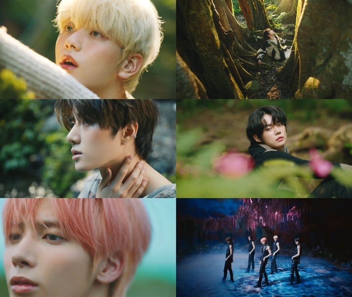 [서울=뉴시스] '슈가 러쉬 라이드(Sugar Rush Ride)' MV 티저 캡처. 2023.01.26. (사진=빅히트뮤직 제공) photo@newsis.com *재판매 및 DB 금지 *재판매 및 DB 금지