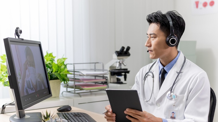 [사진=뉴시스] 조윈은 28일 올해를 글로벌 암 케어 시장 진출의 원년으로 삼고 글로벌 원격진료 플랫폼 구축에 나선다고 밝혔다. 사진은 조윈이 구축 예정인 원격진료 플랫폼 이미지. (사진=조윈 제공) *재판매 및 DB 금지