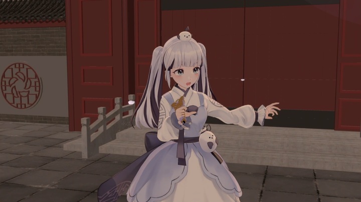 국악 전문 버튜버(버추얼 유튜버) 이오몽(사진 : 스콘 제공) *재판매 및 DB 금지