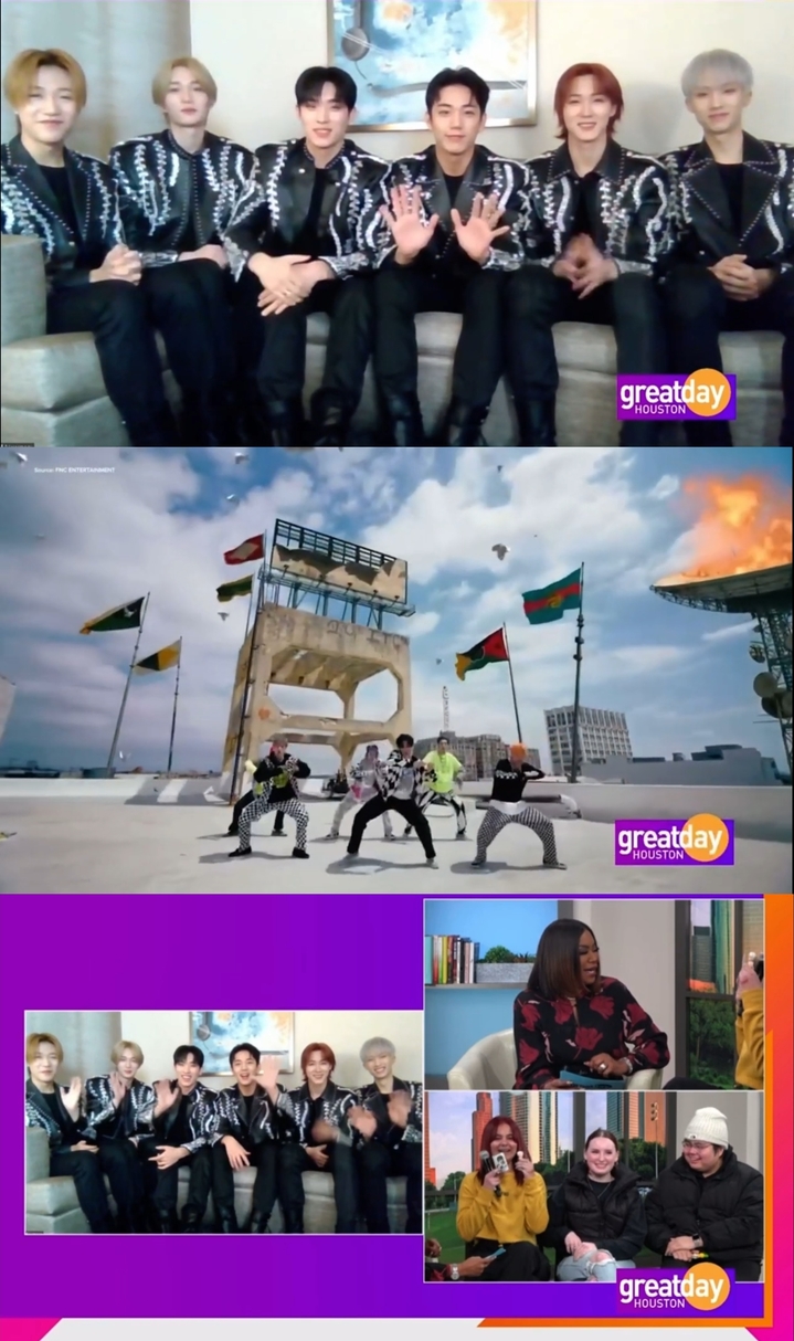 [서울=뉴시스] 피원하모니 2023.01.27. (사진= CBS '그레이트 데이 휴스턴' 캡처) photo@newsis.com *재판매 및 DB 금지