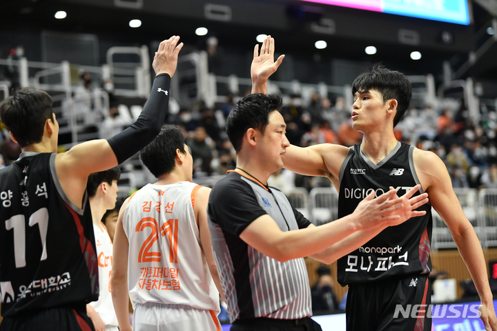 [서울=뉴시스]프로농구 KT 하윤기. (사진=KBL 제공)
