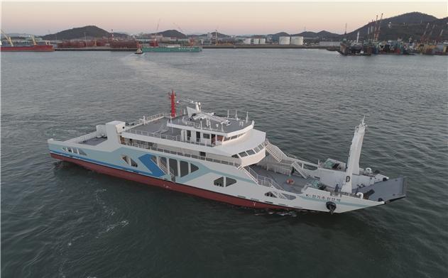 해양수산부 연구개발(R&D)을 통해 개발・실증 중인 '전기추진 차도선' (사진=해양수산부 제공) *재판매 및 DB 금지