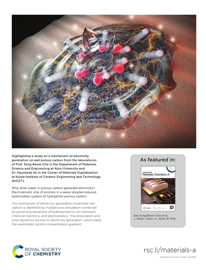 [진주=뉴시스] 재료화학저널 표지모델. *재판매 및 DB 금지