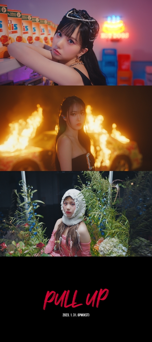 [서울=뉴시스] 비비지(VIVIZ) 뮤직비디오 티저 2023.01.30 (사진= 빅플래닛메이드엔터 제공) photo@newsis.com&nbsp; *재판매 및 DB 금지