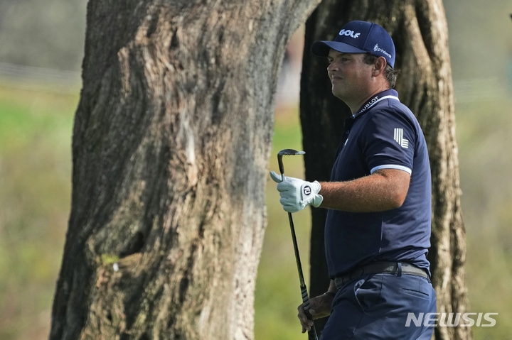 [두바이=AP/뉴시스]남자골프 패트릭 리드. 2023.01.30.
